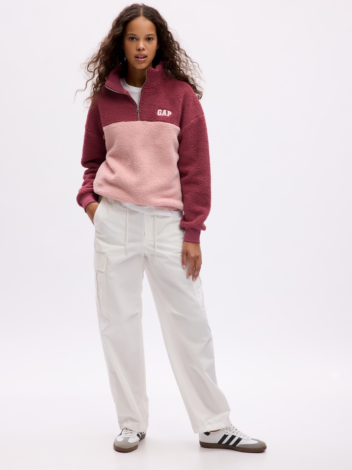 GAP Sherpa Sweatshirt - Women