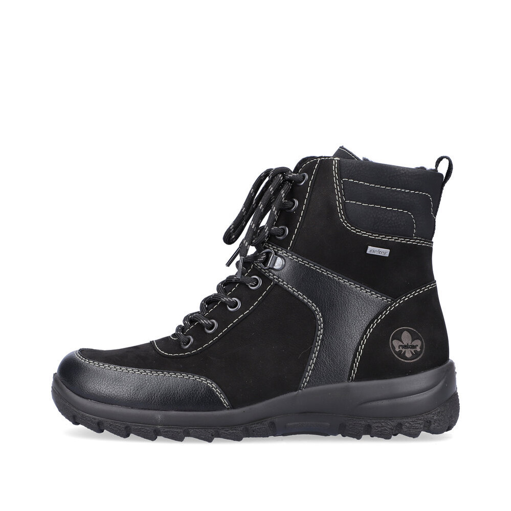 RIEKERTEX kotník QR253512060 Čierna - 37