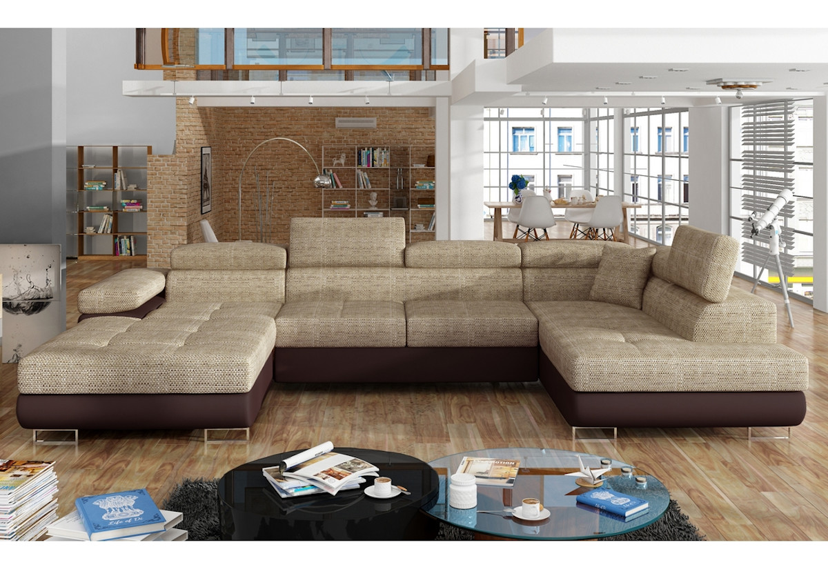 Expedo Rozkladacia sedačka do U CORGI, 345x90x202, berlin 03/soft 66, pravý roh