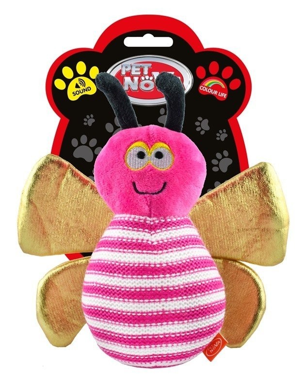 Petnova - Hracky HRACKA - PLU BEE PINK 22 cm