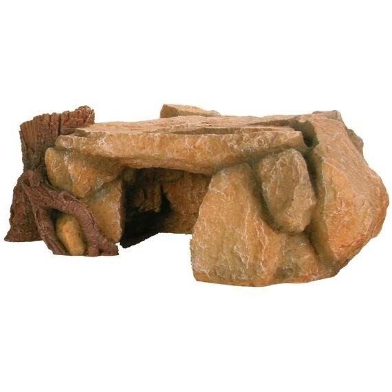 Trixie Rock plateau with tree stump, 25 cm