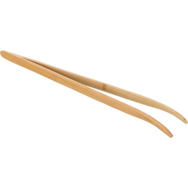 Trixie Feeding tweezers, bamboo, angled, 28 cm