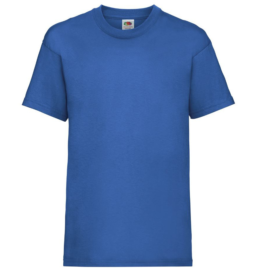 Tričko detské Fruit of the Loom Kids Valueweight T - tmavo modré, 5-6 rokov