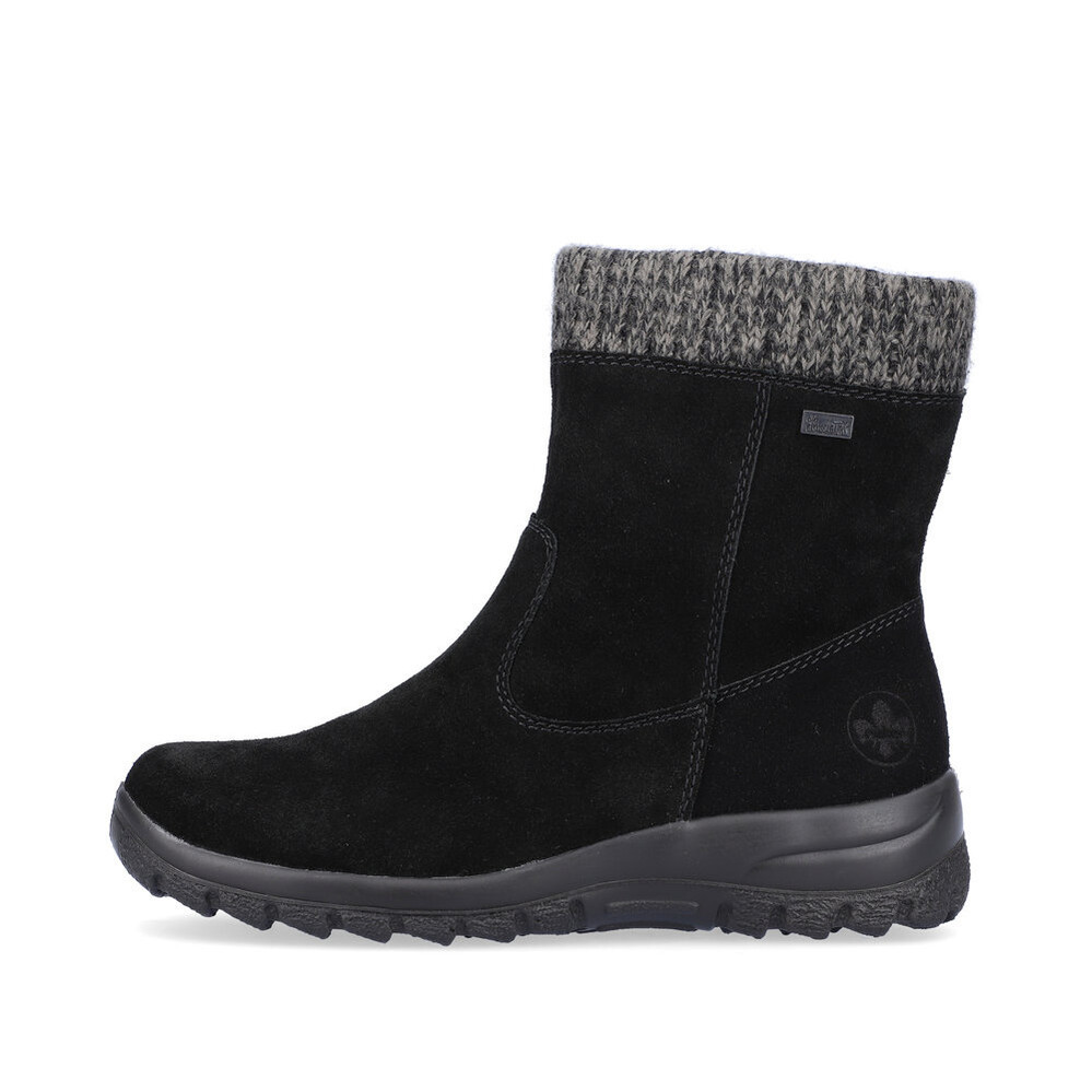 RIEKERTEX kotník QR253514060 Čierna - 37