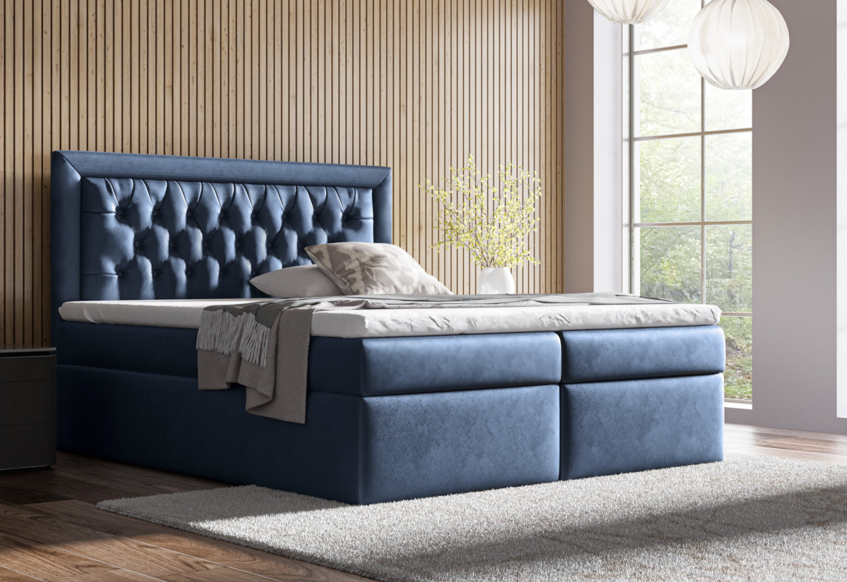Expedo Čalúnená posteľ boxspring JACOPO, 120x200, kronos 8