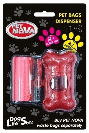 Petnova WASTE DISPENSER RED
