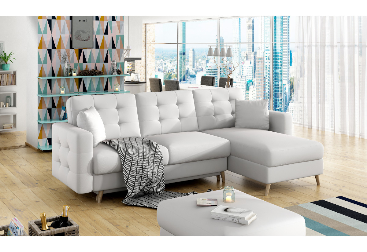 Expedo Rohová rozkladacia sedačka ASTRA, 248x93x162, soft 17