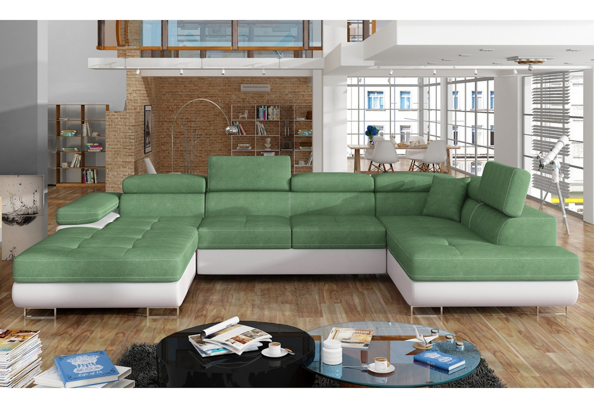 Expedo Rozkladacia sedačka do U CORGI, 345x90x202, soro 34/soft 17, pravý roh