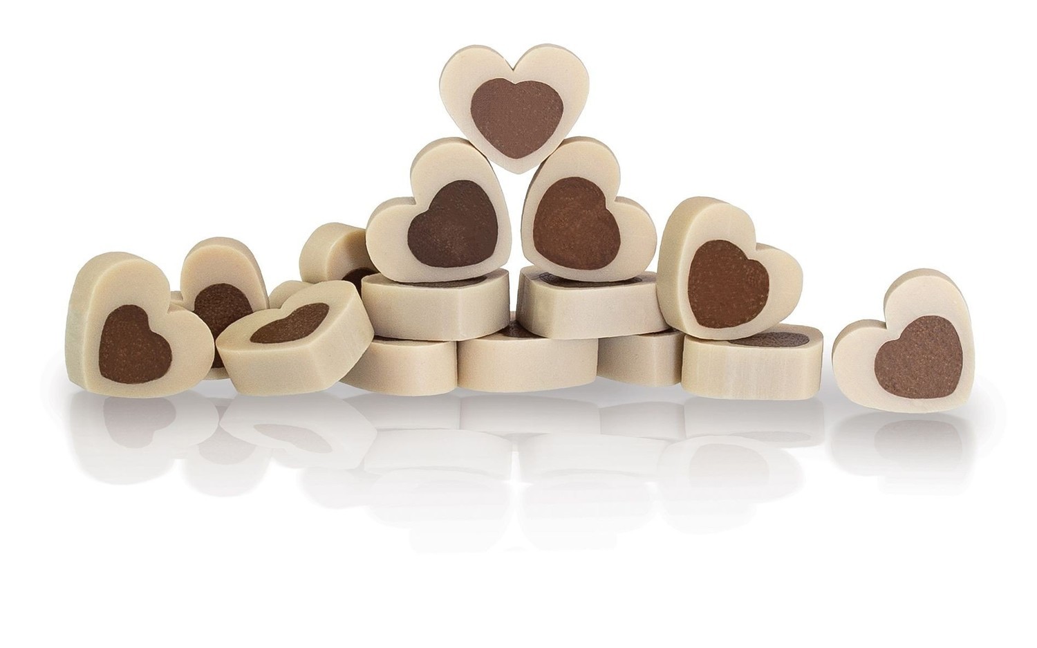 KID DOG KD Dentálne mliecne srdiecka 80g