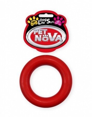 Petnova - Hracky HRACKA - RUB RING 9CM RED