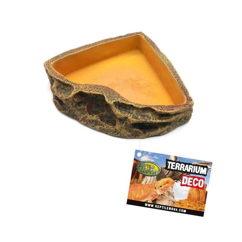 Reptile nova REPTILE NOVA Terárijná miska rohová 19x14x3cm