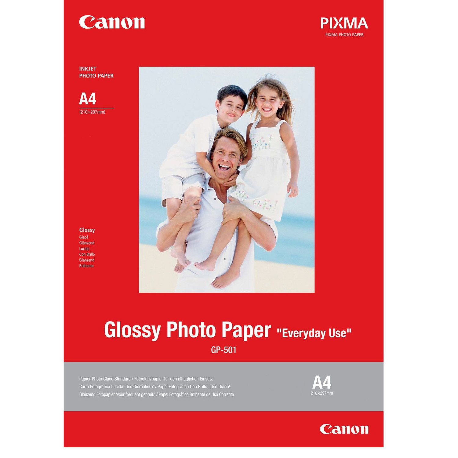 Canon fotopapier GP-501 - 10x15cm (4x6inch) - 50 listov - lesklý