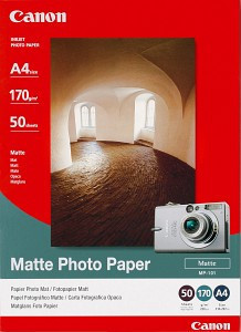 Canon fotopapier MP-101 - A4 - 170g/m2 - 50 listov - matný
