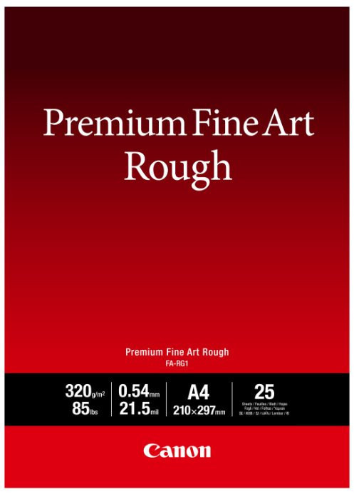 Canon fotopapier Premium FineArt Rough A4 25 listov