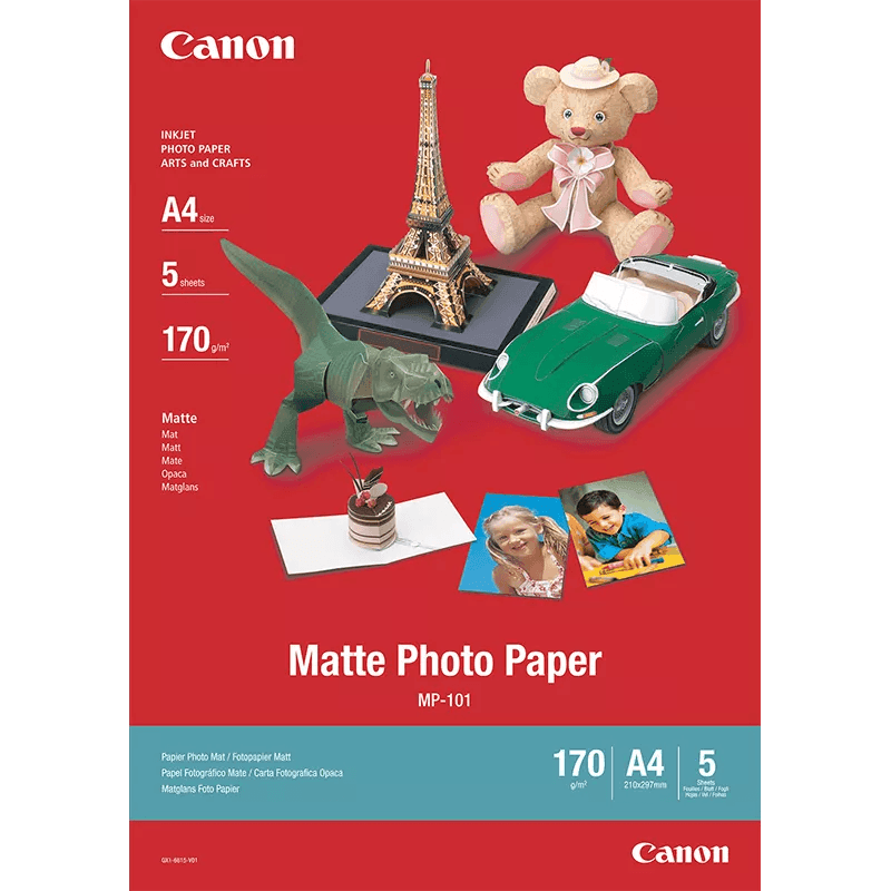 Canon MP-101, A4 fotopapier matný, 50 ks, 170g/m