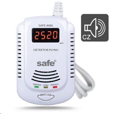SAFE 808L hlásič zemného plynu