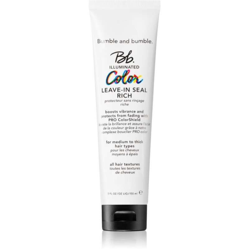 Bumble and bumble Bb. Illuminated Color Leave-In Seal Rich bezoplachová starostlivosť pre farbené vlasy 150 ml