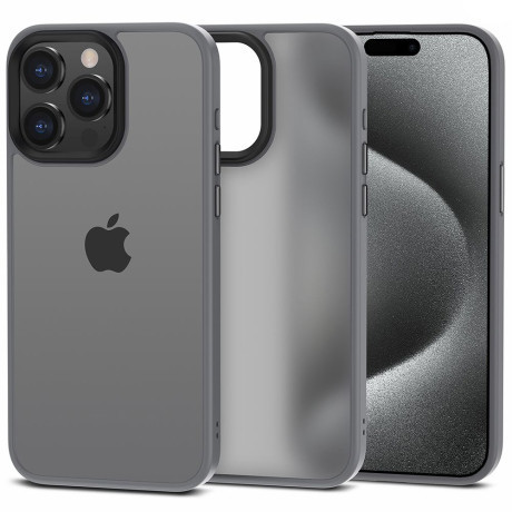 Tech-Protect Magmat kryt na iPhone 15 Pro Max, šedý