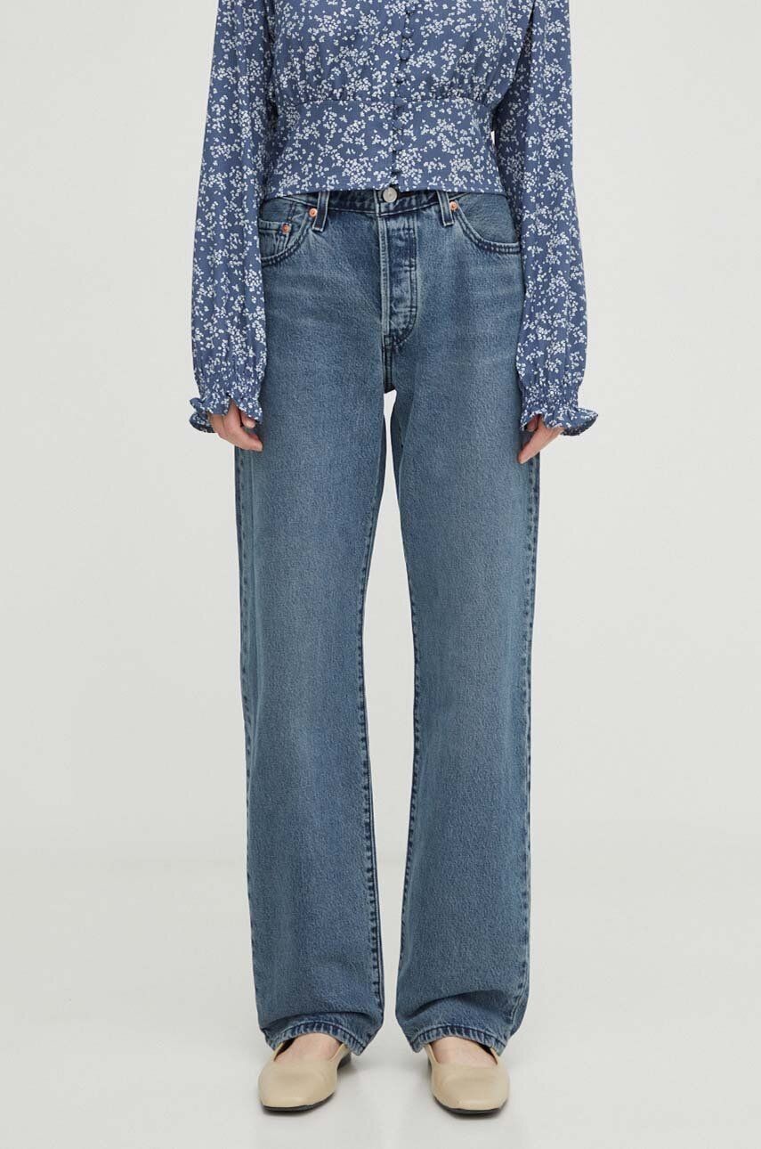 Rifle Levi's 501 90S dámske, vysoký pás