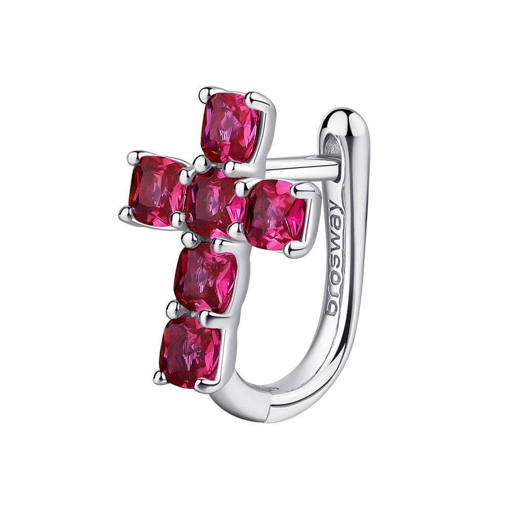 Brosway Štýlová single náušnice so zirkónmi Fancy FPR14