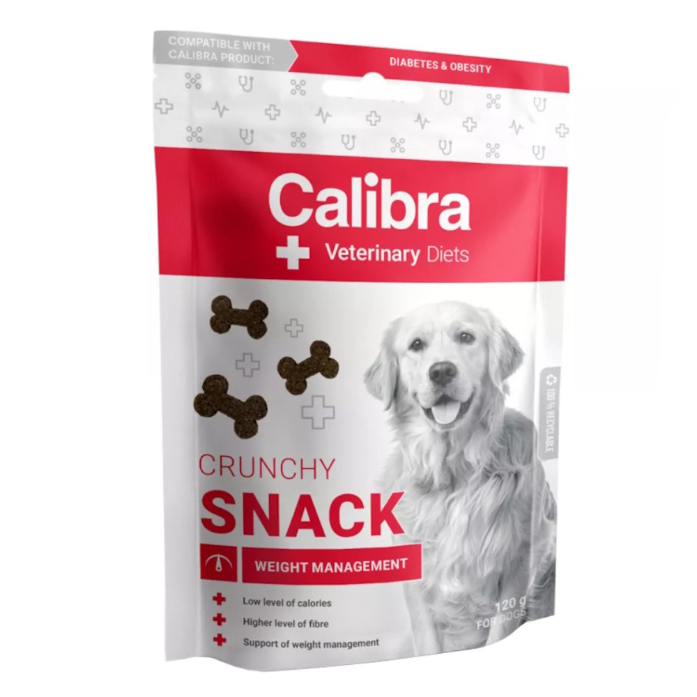 Calibra VD Dog Crunchy Snack Weight Management 120g