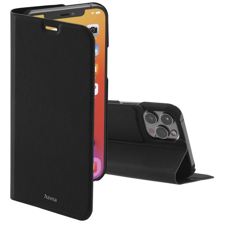 Hama Apple iPhone 12 Pro Max Hama Slim Pro otváracie puzdro  KP28894 čierna