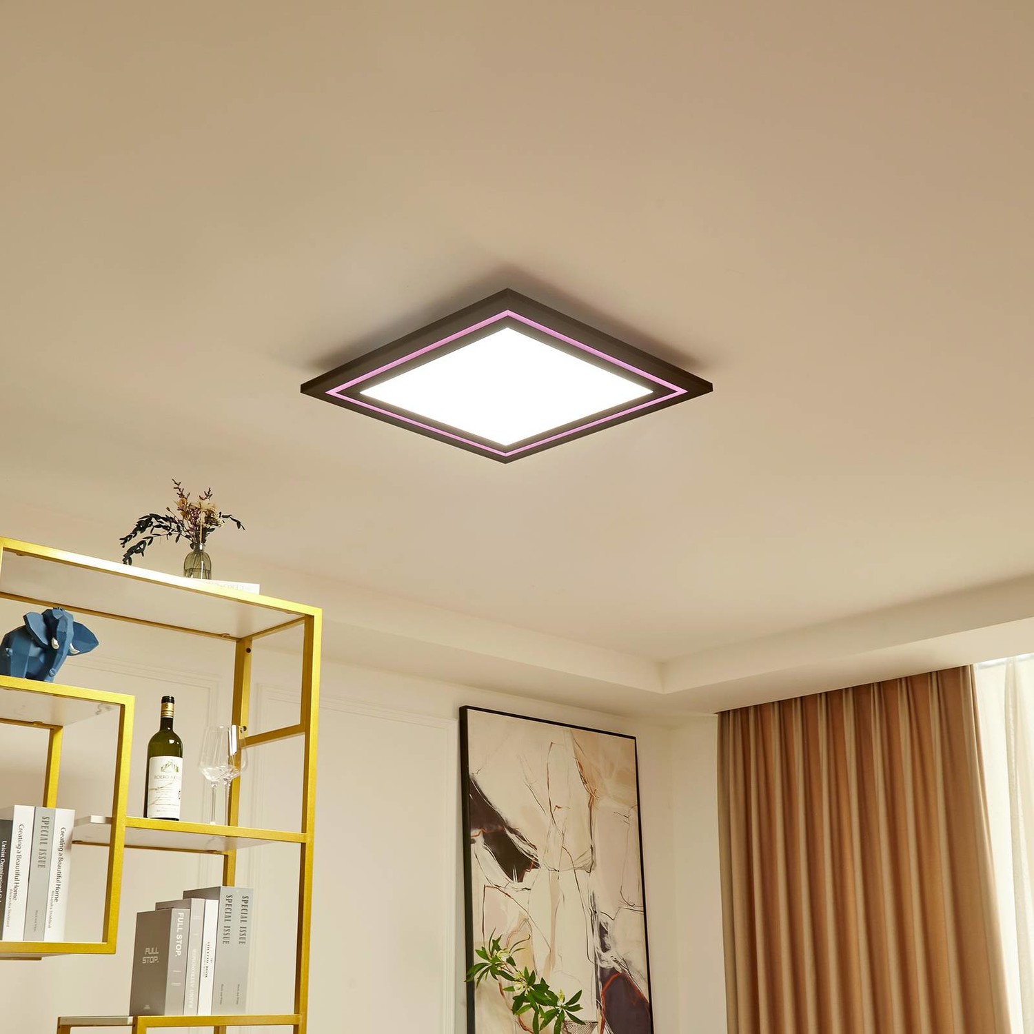 Lucande Leicy LED svetlo 60 cm RGB color flow