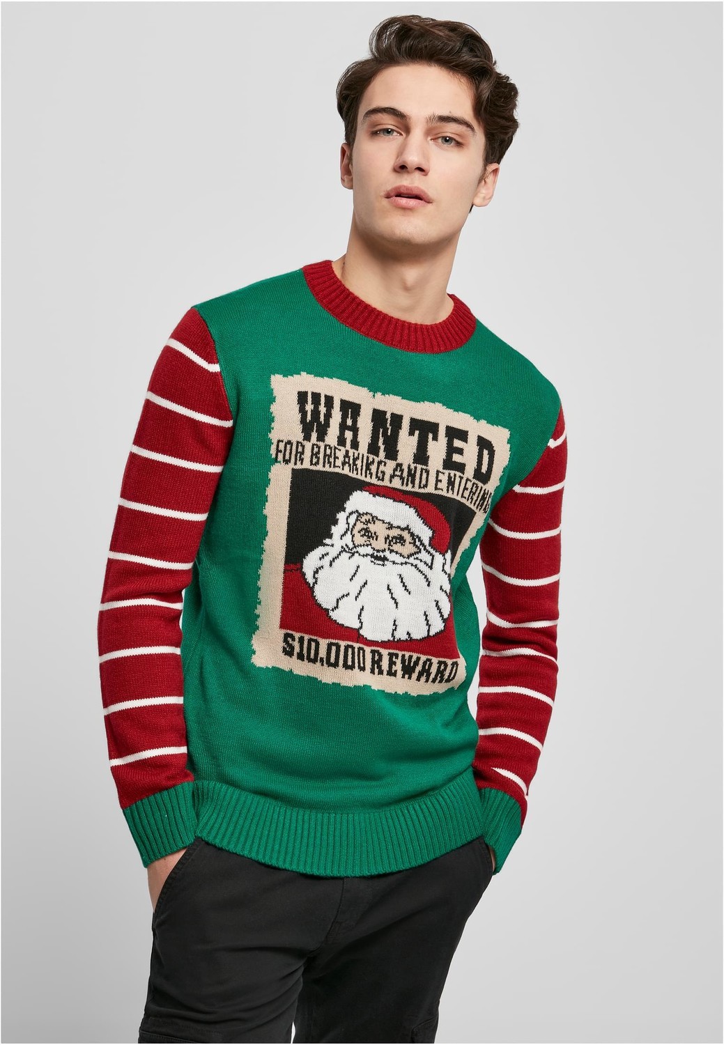 Christmas sweater x-masgreen/white