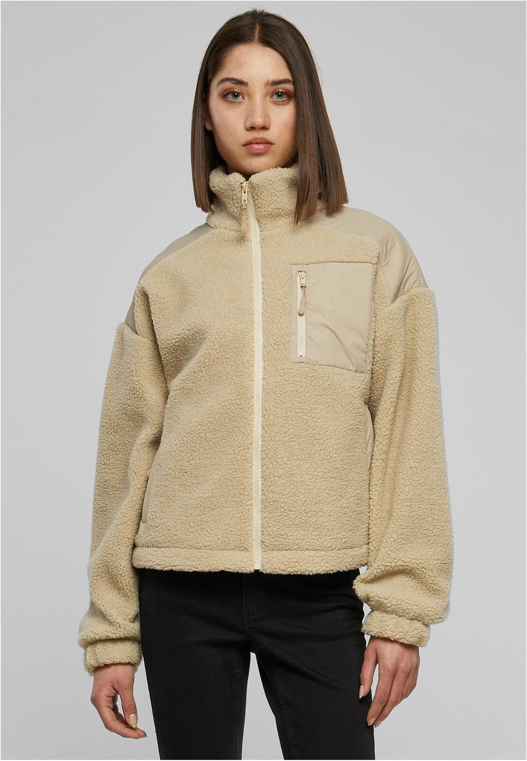 Women's Sherpa Mix Wet Sand Jacket