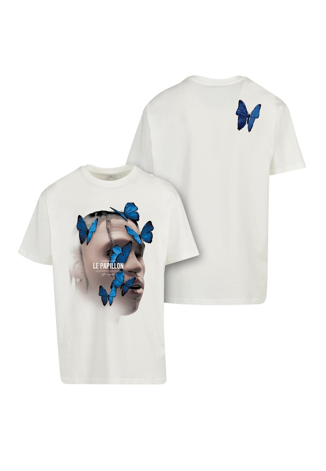 T-shirt Le Papillon Oversize white
