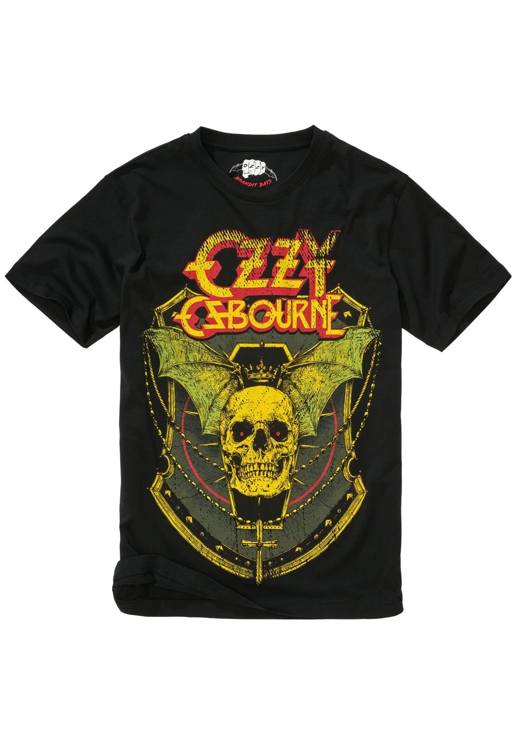 Ozzy Tee Skull Black