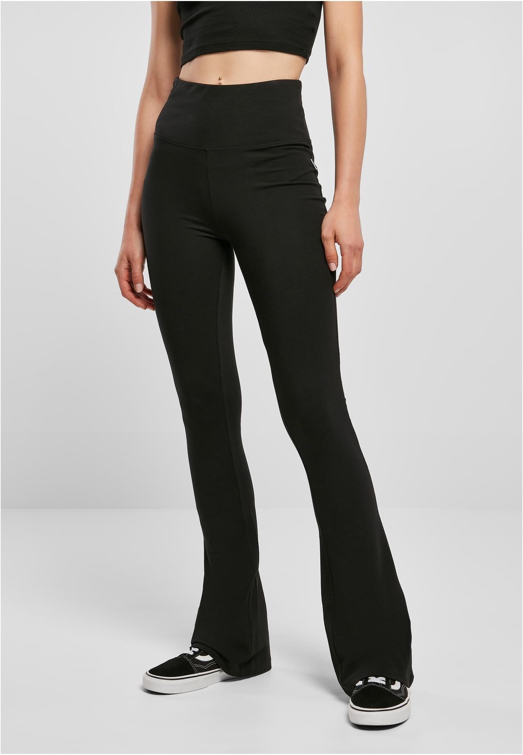 Women's Organic Stretch Bootcut Leggings Black