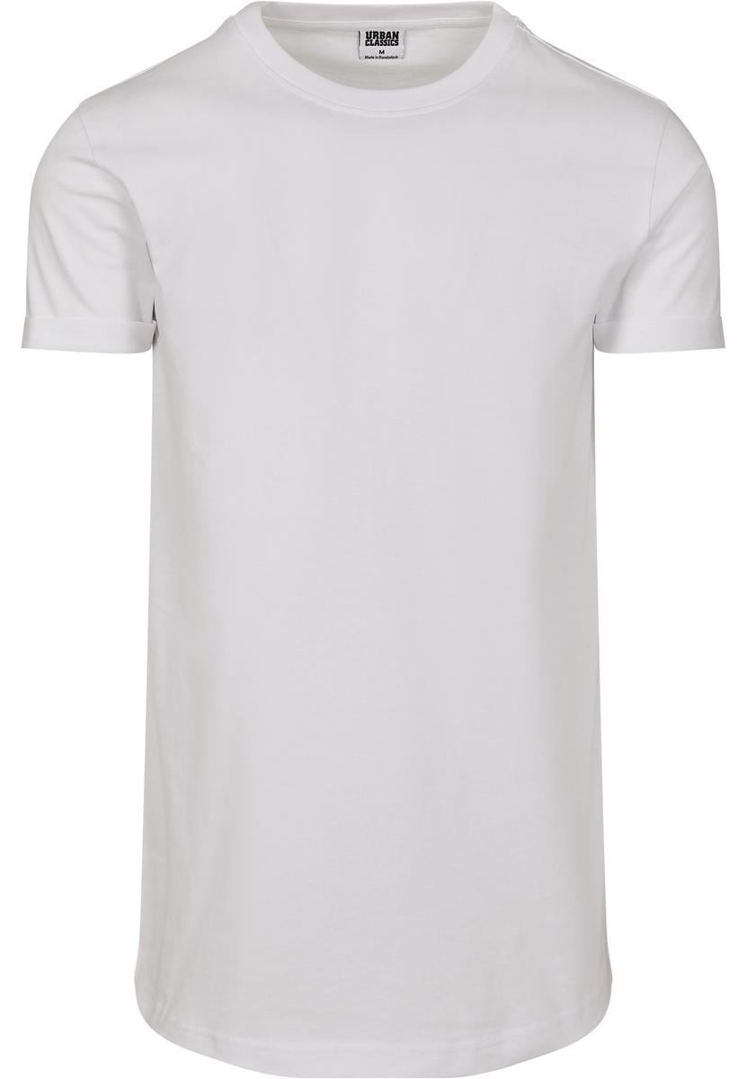 Short T-shirt Turn Up T-shirt white