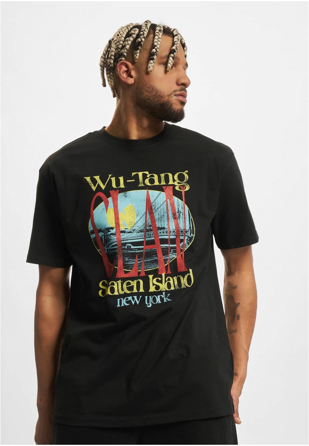Wu Tang Staten Island Black T-Shirt