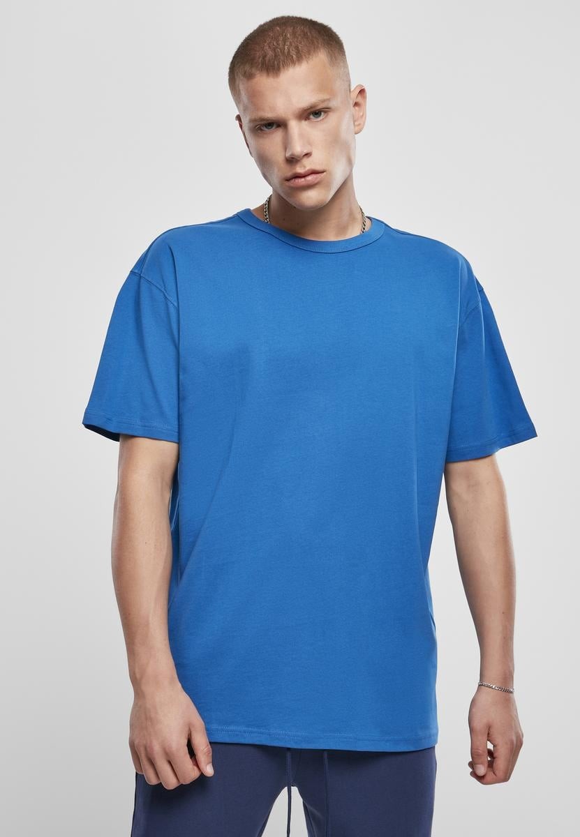 Sports oversized T-shirt in blue