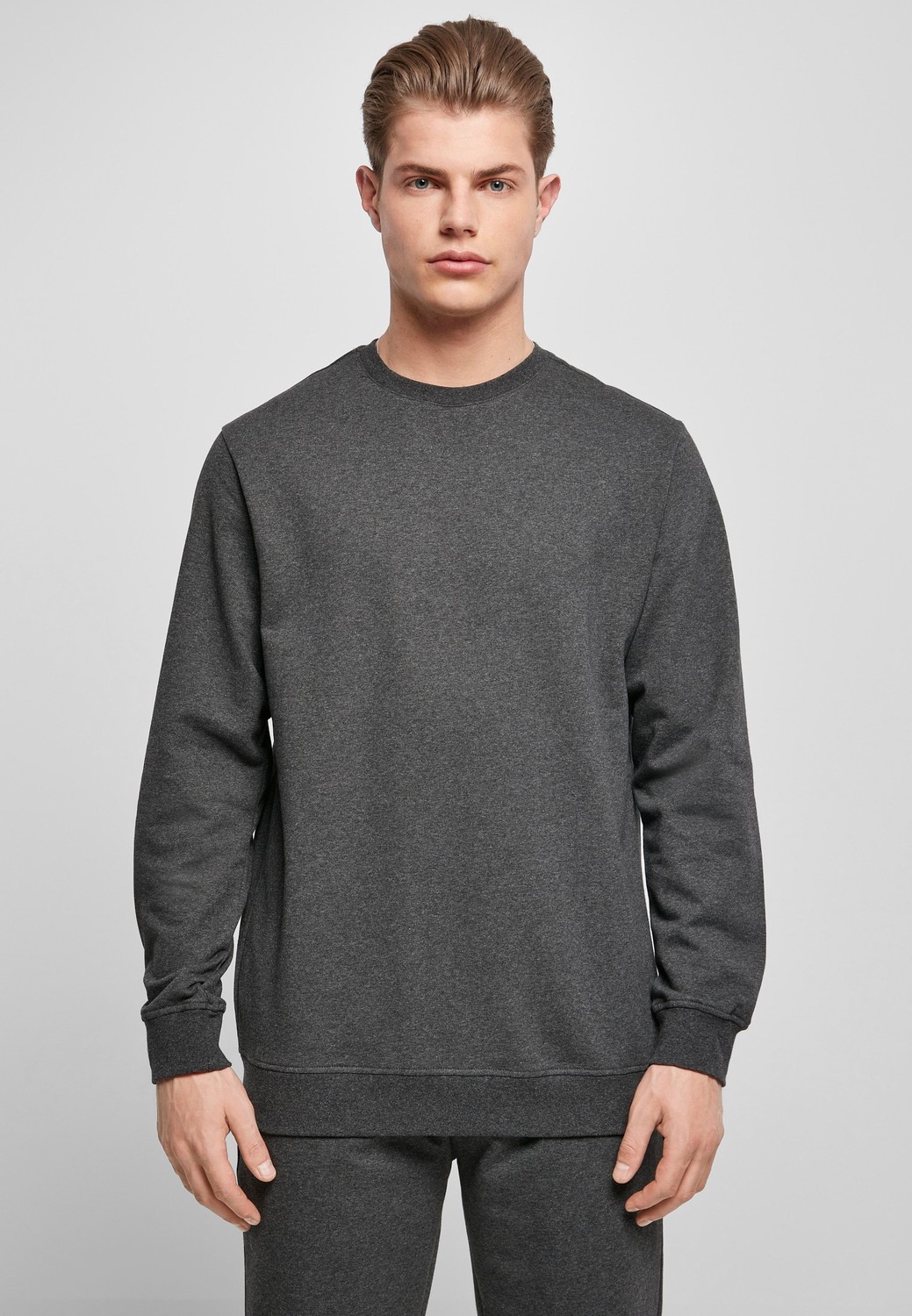 Basic Men's Sweatshirt - Grey