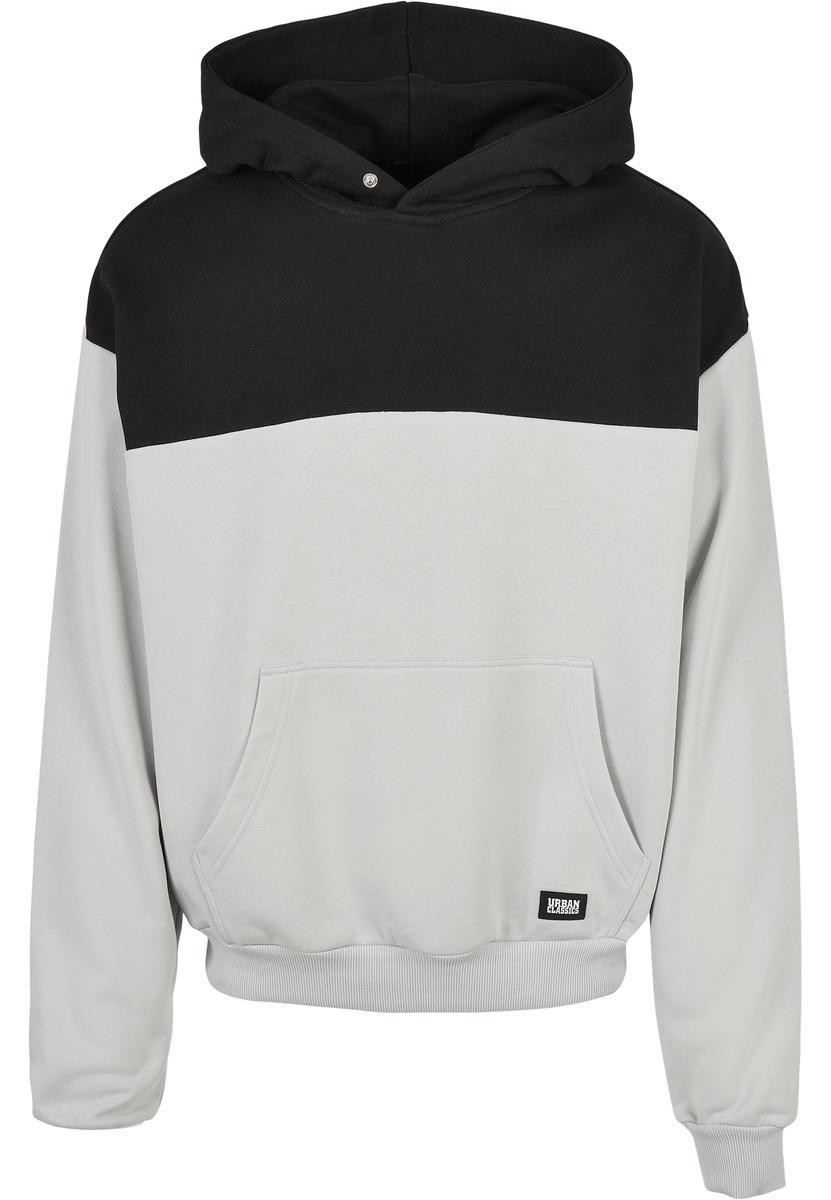 Upper Block Hoody Light Asphalt/Black