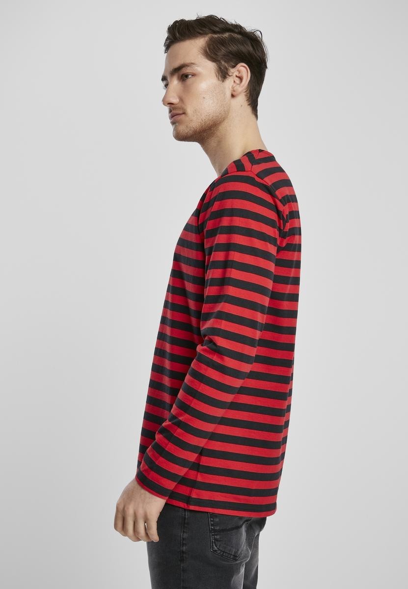 Regular Stripe LS burnt/bl