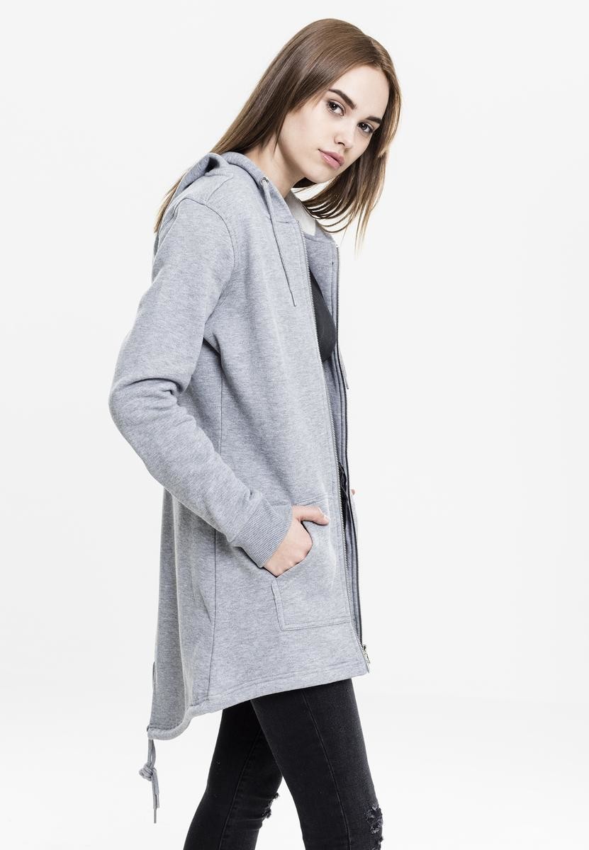 Women's Sweat Parka Grey