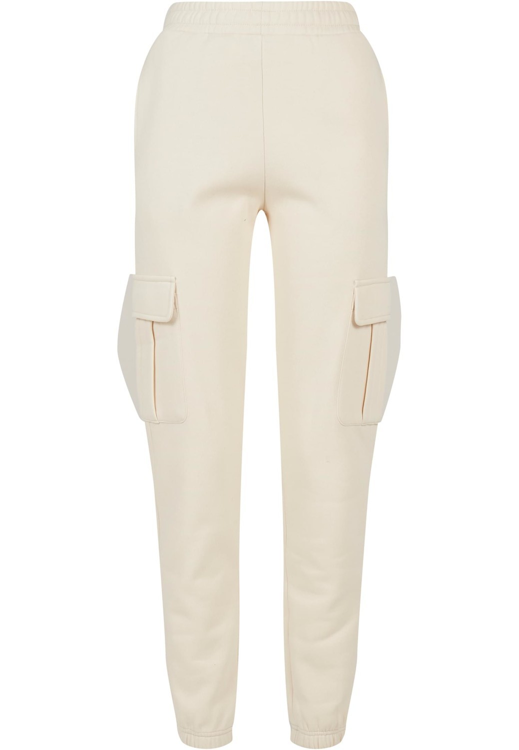 Women's Cargo Sweat High-Waisted Trousers whitesand
