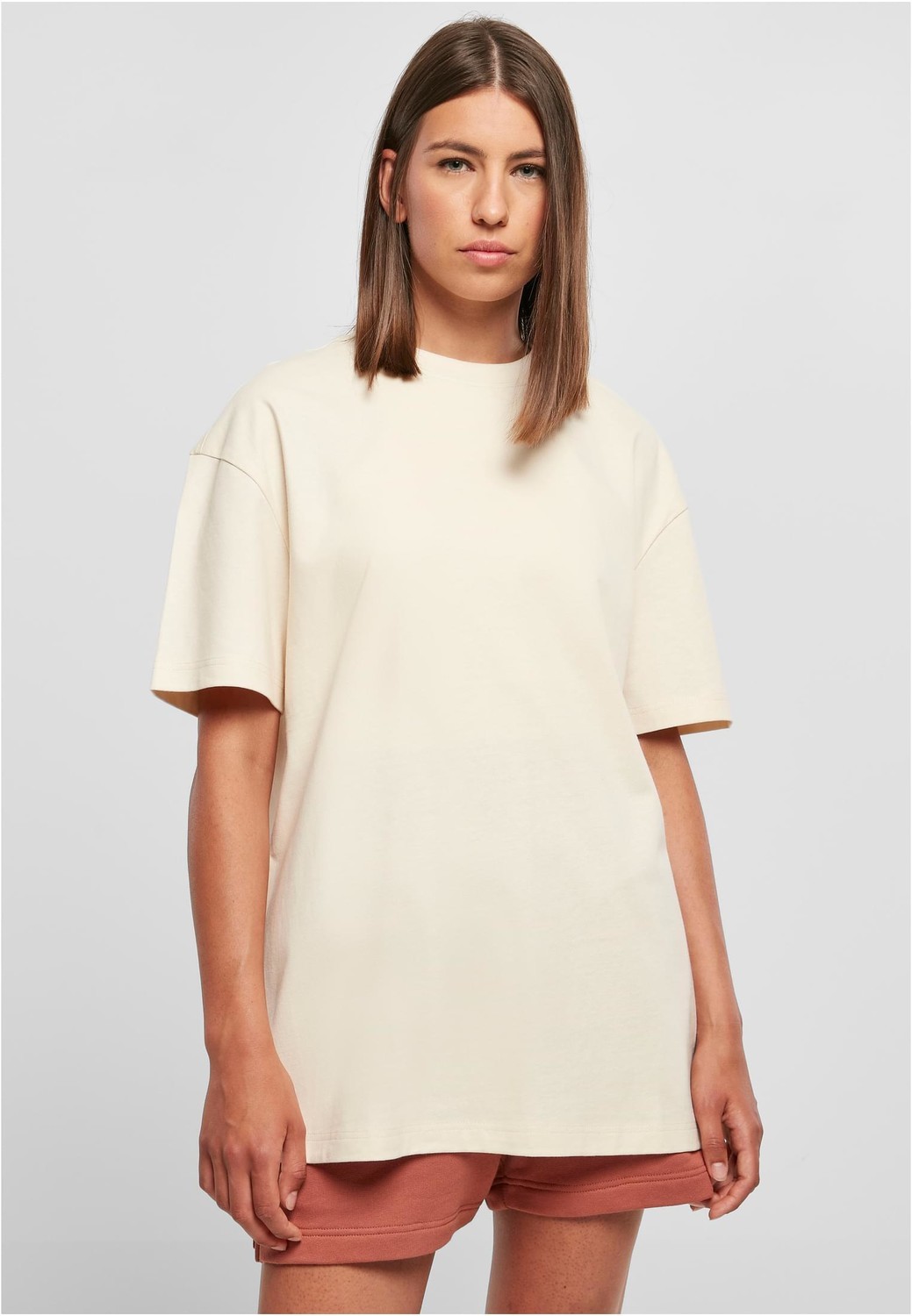 Women's Oversized Boyfriend T-Shirt whitesand