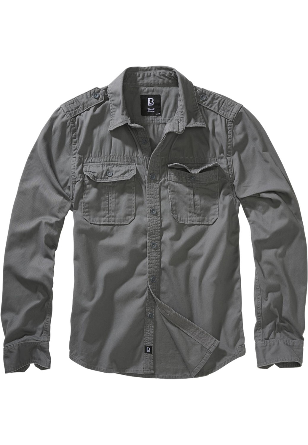Vintage shirt charcoal grey