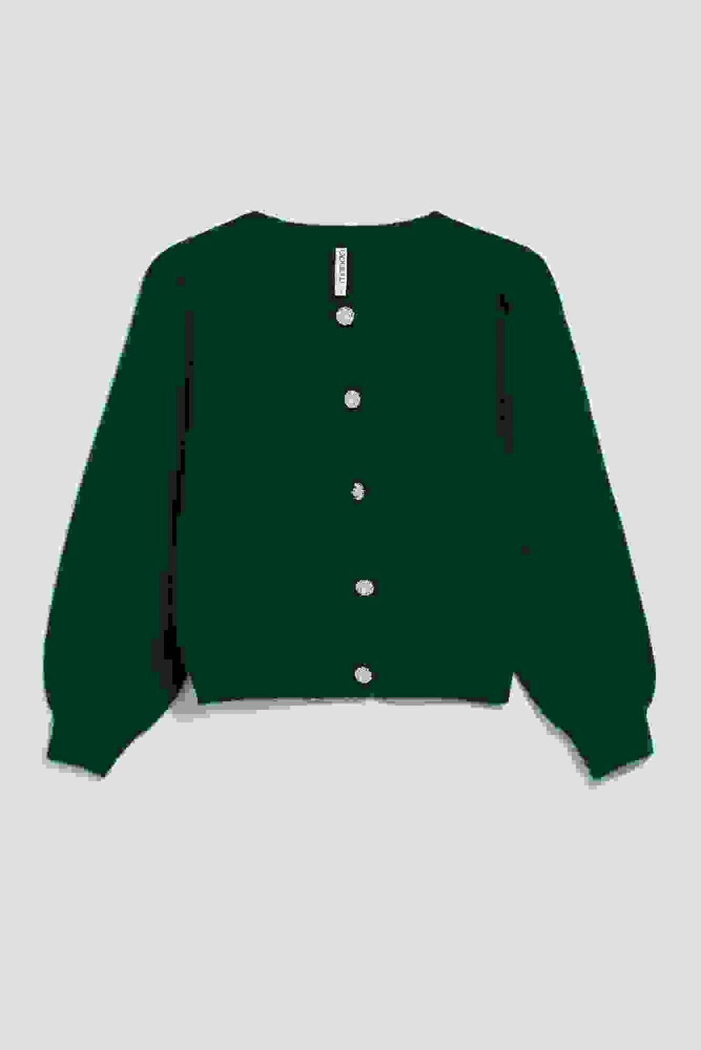 Cardigan with decorative buttons