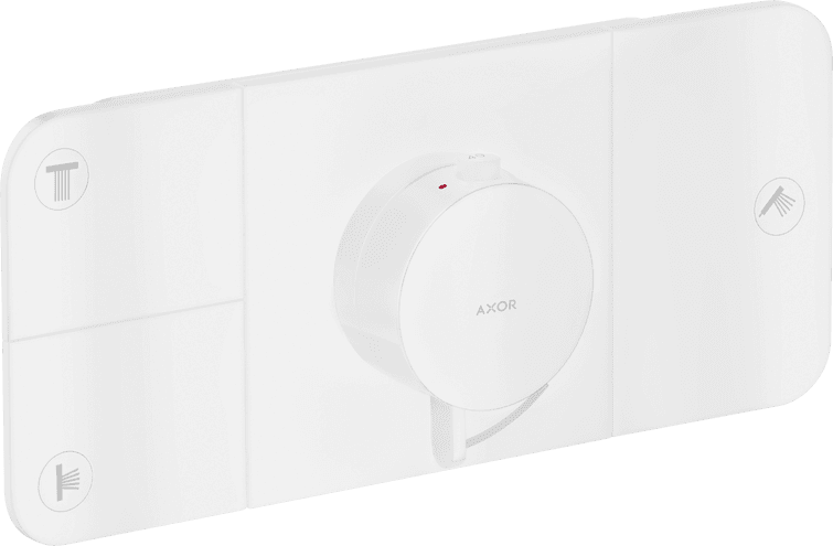 Axor One - Modul termostatu pod omietku pre 3 spotrebiče, biela matná 45713700