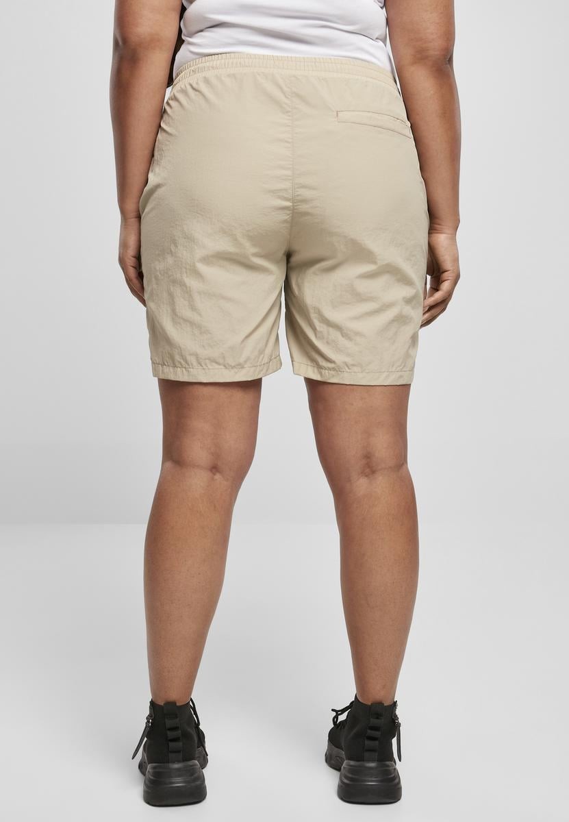 Women's Crinkle Nylon Concrete Shorts