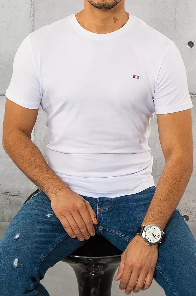 Men's ecru T-shirt Dstreet
