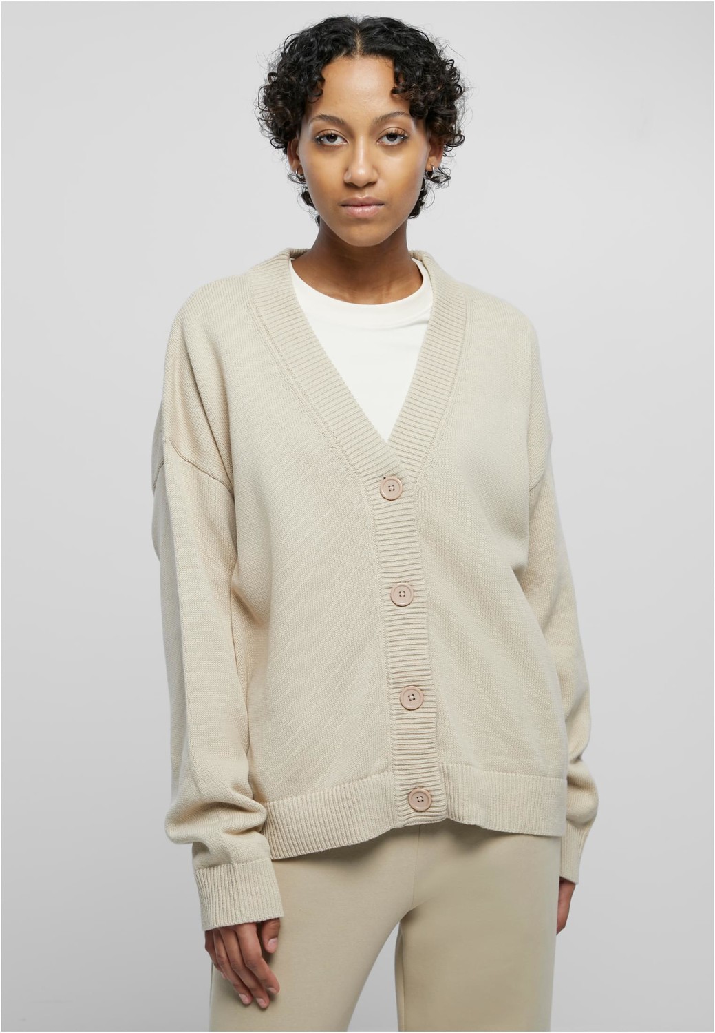 Women's Wet Sand Big Oversized Cardigan