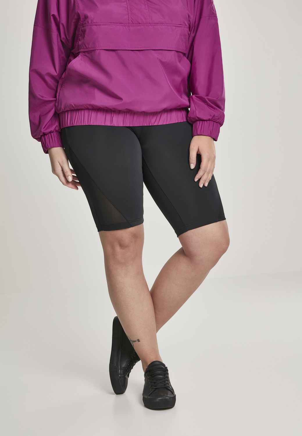 Women's Tech Mesh Cycle Shorts Black