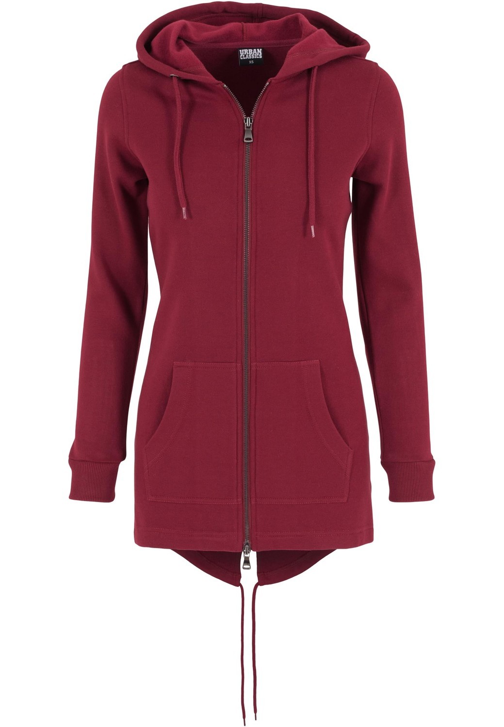 Women's Sweat Parka Burgundy