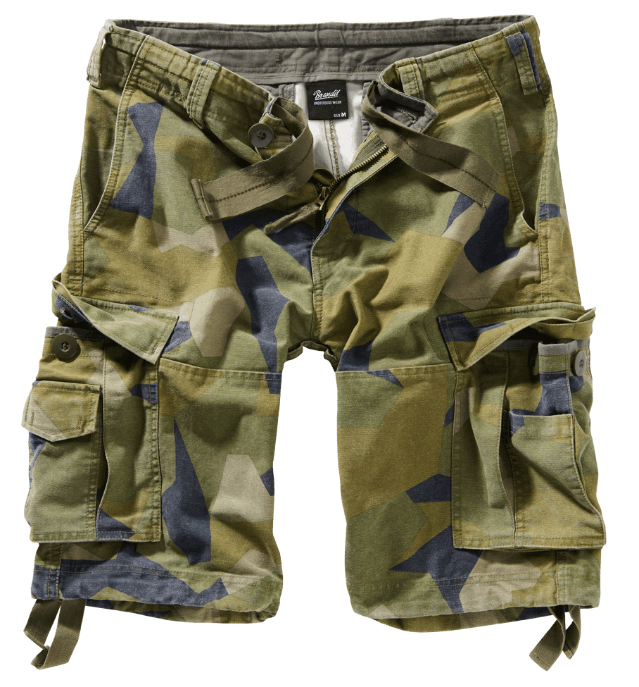 Vintage Cargo Shorts Swedish Camo